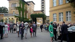 Georg Friedrich von Preussen Prince of Prussia Guests departure Sanssouci [upl. by Omrellig]