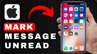 How to Mark Messages Unread  iPhone Tutorial [upl. by Yrem]