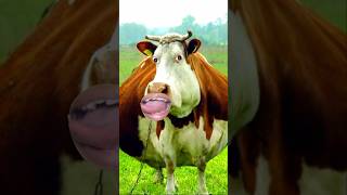 Big Fat Cow 🐄 CowSounds BuffaloSounds BuffaloShorts cowshorts fbreels fbviralreels ytshorts [upl. by Aneehs]