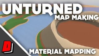 Unturned Map Making  MATERIAL MAPPING Baking Materials [upl. by Ede890]