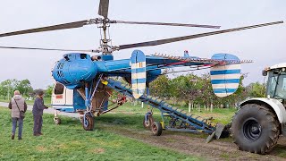 Crazy Process of Starting amp Flying Weirdest Soviet Helicopter Ever Built [upl. by Adnowal]