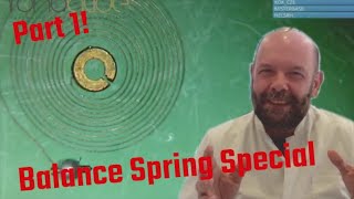 How to repair a Balancespring  hairspring Part 1of3 [upl. by Auhsuoj]