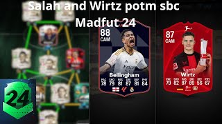 Bellingham and Wirtz potm sbc Madfut 24 [upl. by Idnarb]