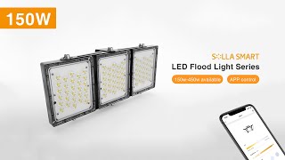 SOLLA Smart 150W LED Flood Light Series 3 Light Panels [upl. by Jyoti]