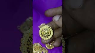 Latest Gold Fansy Pendent Design  gold goldjewellery [upl. by Saito]