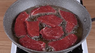 Chinese secret to tenderizing meat Even the toughest meat becomes tender in five minutes [upl. by Daye]