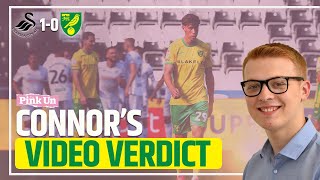 Lack of quality in the final third  Connors Verdict Swansea City 10 Norwich City [upl. by Ensign301]