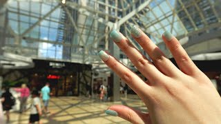 Public ASMR at the mall [upl. by Helprin]