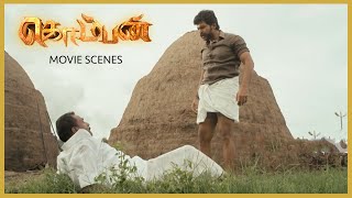 Karthi Mass Scene  Komban  Lakshmi Menon  Rajkiran  Kovai Sarala  J4Studios shorts [upl. by Nwahsav]