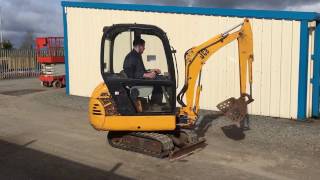 JCB 8015 15TON MINI DIGGER [upl. by Susi]