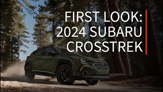 2024 Subaru Crosstrek  First Look  Drivingca [upl. by Garek796]