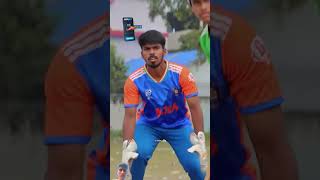 Riyan Parags Fuuy Delivery 😂 cricketshorts riyanparag comedy funny [upl. by Aroc]