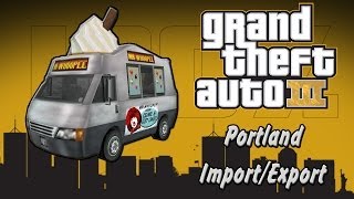 GTA III  Portland ImportExport Vehicles [upl. by Ezeerb]