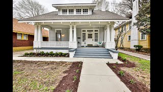 Tour of 1910 Craftsman Bungalow in Memphis TN [upl. by Alegnad]