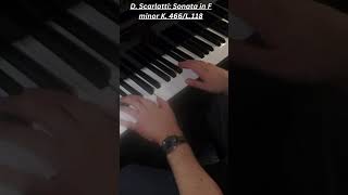 D Scarlatti Sonata in F minor K466L118 scarlatti markostuparevic pianist week7 [upl. by Orel]