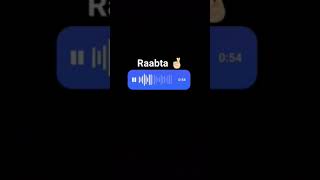 Raabta 🤞🏻shorts viralshorts youtubeshorts [upl. by Bakerman]