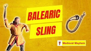 How to make and use the Balearic Shepherds Sling [upl. by Alaik77]