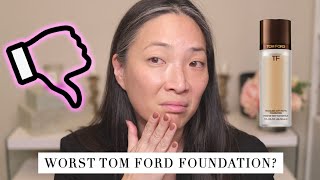 TOM FORD  NEW Traceless Soft Matte Foundation Wear Test and Review [upl. by Tioneb]