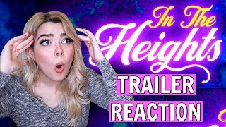 IN THE HEIGHTS Movie Trailer Reaction [upl. by Namreh]