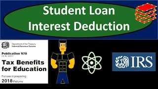 Student Loan Interest Deduction 2018  Income Tax [upl. by Gulick]