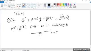 Ch3 Part 3 Existence and Uniqueness Intervals Wronskian for 2nd Order Linear Differential Equation [upl. by Chryste]