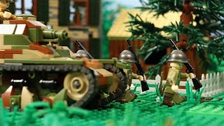 Lego WW2 Stopmotion Battle of Hannut [upl. by Yasui230]