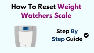 How To Reset Weight Watchers Scale [upl. by Fries]