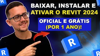 COMO BAIXAR INSTALAR E ATIVAR O REVIT 2024 NOVO OU QUALQUER VERSÃO  FÁCIL E GRÁTIS SEM ERROS [upl. by Babara]