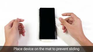 DRY  MilitaryShield Screen Protector Installation Video Instruction by ArmorSuit [upl. by Morville]