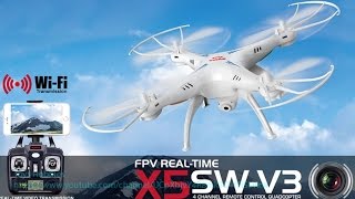 Cheerwing Syma X5SWV3 Review FPV Explorers2 24Ghz [upl. by Enyallij]