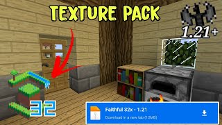 Texture Pack 32x32 MCPE 121 [upl. by Nylatsirhc]