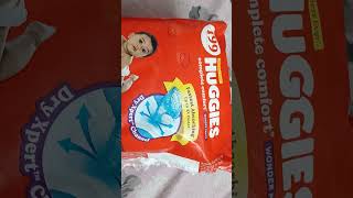 Huggies diaper price 199 M size  7 se 12 kg ke bacho ke liye best diaper diapers soft babycare [upl. by Raines]