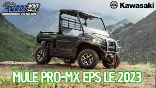 Walkaround  Kawasaki Mule ProMx EPS LE 2023 [upl. by Anelagna]