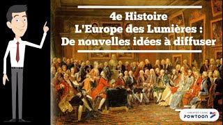 4e Histoire LEurope des lumières  circulation des idées despotisme éclairé et contestation [upl. by Gabor]