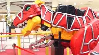 千葉県 幕張 東映ヒーローワールド 220 入口 キョウリュウジャー Power Rangers Dino Charge [upl. by Fink]