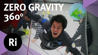 Zero Gravity in 360  A Trip on a Parabolic Flight [upl. by Merton]