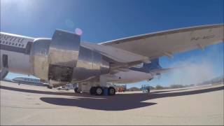 Firing up the engines of a Lockheed L1011 [upl. by Raney]