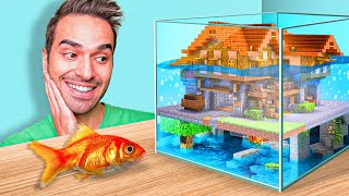 CREO UN ACQUARIO GIGANTE DI MINECRAFT [upl. by Shay442]