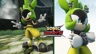 Sonic X Shadow Generations Surge The Tenrec Mod is INCREDIBLE [upl. by Saiasi]