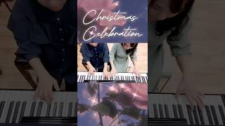 Christmas Celebration piano ピアノ連弾 hymn christmas [upl. by Oilut]