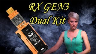 WISMEC Reuleaux RX GEN3 DUAL Kit  ОТЛИЧНАЯ СТЕЛСОВАЯ РЫКСА НО [upl. by Esilrac63]