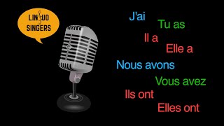 Avoir present tense song  Jai tu as il a [upl. by Basia]