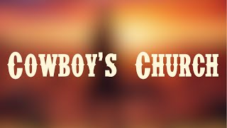 Cowboys Church Lyric Video  Megan Barker amp Zane Williams [upl. by Kendra]