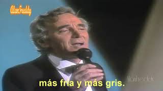 Venecia Sin Ti  Charles Aznavour  En Directo 1987 [upl. by Oriel]