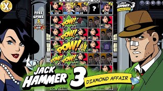 Jack Hammer 3 🤑 Super Massive Win 🤑 NEW Online Slot  EPIC Big WIN  NetEnt Casino Supplier [upl. by Aihsenrad]