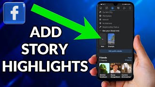 How To Add Story Highlights On Facebook [upl. by Rochester]