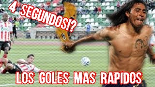 Los 9 Goles MAS RAPIDOS del Futbol Mexicano Boser [upl. by Dulciana]