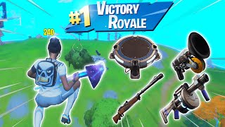 hitting INSANE TRICKSHOTS with HUNTING RIFLE in Season 3 Fortnite Road To A Trickshot 13 [upl. by Epp21]