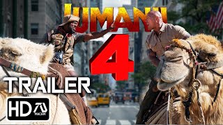 JUMANJI 4 THE FINAL LEVEL Trailer 3 HD Dwayne Johnson Kevin Hart Karen Gillan  Fan Made [upl. by Jude]