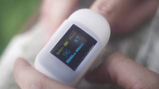 HOMIEE Fingertip Pulse Oximeter Blood Oxygen Saturation Monitor SpO2 Oximeter [upl. by Volotta]